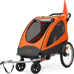 Vevor Child Bike Trailer Foldable 2 Seater Stroller Double Kids Carrier 100 Lbs. Fixed Price $299.99.