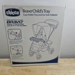 Chicco Bravo Child Tray - Model 00060141000070 Brand New Sealed Stroller Part. Fixed Price $20.00.