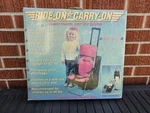 Ride-on Carry-on Sit Along Toddler Child Luggage Seat For Airport Travel Red Nos. Fixed Price $74.99.