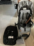 Zoe The Tour Stroller V1 - Gray Excellent Condition. Fixed Price $240.00.