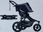 Bob Gear Revolution Flex 3.0 Jogging Stroller - Graphite Black New. Fixed Price $534.73.