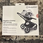 Bugaboo Donkey Breezy Sun Canopy - Midnight Black. Fixed Price $69.99.