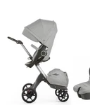 Stokke Xplory V5 Stroller Black / Gray Athleisure Model 493503. Fixed Price $549.99.