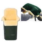 Lambskin Footmuff Handwarmer Set For Stroller Pram Baby Shower Gift Germany. Fixed Price $365.99.