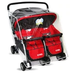 Clear Rain Cover Shield For Maclaren 2020 Twin Triumph Double Baby Strollers. Fixed Price $8.99.