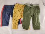Lot Of 3 Boys Long Pants Joggers Cat & Jack, Baby Gear Size 6-9M. Fixed Price $6.99.