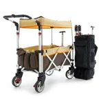 Creative Outdoors Pack And Push Ultra Compact Folding Stroller Wagon Brown. Fixed Price $199.00.