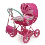 Baby Alive Deluxe Doll Pram Pink Rainbow With Canopy And Removable Bassinet. Fixed Price $56.89.