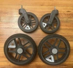Uppababy Vista Wheels Set (2015 -2019) And V2. 11 Inches Diameter Stroller. Fixed Price $99.99.