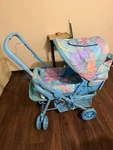 Vintage Pastel Watercolor Graco Seville Viral Baby Stroller W/ Foot Muff Rare. Fixed Price $600.00.