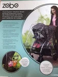 Zobo Travel System Weather Shield For Strollers With Pocket Rain Protection. Fixed Price $9.99.
