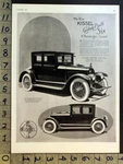 1920 Kissel Custom Built Six 4-PASSENGER Coupe Hartford Wisconsin Auto Ad FC6669. Fixed Price $21.95.