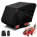 Passenger Seater Stroller Cover, Heavy Duty 600D Waterproof Outdoor Buggy Tarp. Fixed Price $78.99.