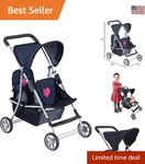 First Twin - Cutest Heart Design Baby Strollers Great Toy Gift For T.... Fixed Price $62.09.