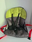 Baby Trend Sit'n Stand Double Stroller Front Seat Cover Belt Straps Green Mint. Fixed Price $26.00.