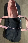 Hauck Baby Doll Carrier Blue And Pink With White Checkered Fabric. Fixed Price $18.99.