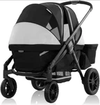 Evenflo Pivot Xplore Dreamz All-terrain Stroller Wagon W/ Bassinet Black New. Fixed Price $218.50.