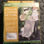 Jeep Mosquito Net For Strollers, Seat And Infant Carrier.... Fixed Price $12.95.