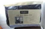 Eddie Bauer Carseat/booser Travel Bag Black With Shoulder Strap/handle. Fixed Price $19.00.