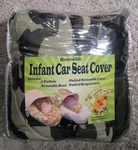 Itsy Ritzy Camouflage Reversible Infant Car Seat Cover Brand New B462. Fixed Price $49.99.