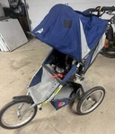 Bob Ironman Single Jogging Stroller Blue Floral, Pickup Only. Fixed Price $100.00.