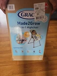 5-IN-1 Convertible Highchair Adjustable Baby Toddler Seat Graco MADE2GROW. Fixed Price $125.00.