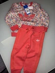Nwt Adidas X Liberty London Floral Track Sweat Suit Joggers Top Set Baby 12-18M. Fixed Price $40.00.