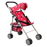 The New York Doll Collection My First Stroller With Basket & Heart Desig.... Fixed Price $39.39.