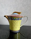 Versace & Rosenthal Germany Russian Dream Tea Pot W/ Lid. Fixed Price $500.00.