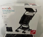 Munchkin Sparrow Travel Baby Stroller Ultra Compact & Lightweight (black). Fixed Price $129.99.