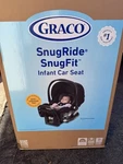 Graco Snugride Snugfit Infant Car Seat Gotham. Fixed Price $200.00.