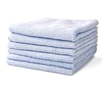Bamboo Washcloths 10X10 Blue Hypoallergenic For Baby And Adult Set Of 6. Fixed Price $10.99.