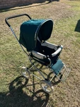 Vintage Emmaljunga Carriage Baby Stroller & Bassinet S-280 22 Viking Vittsjo. Fixed Price $1700.00.