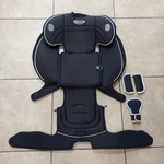 Graco Atlas 65 - Car Seat Replacement Fabric Cover Set Padding, Black. Fixed Price $29.99.