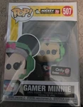 Funko Pop! Vinyl: Disney - Gamer Minnie Gamestop (exclusive) #507. Fixed Price $7.00.