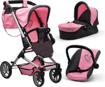 3IN1 Baby Doll Stroller Convertible Bassinet Foldable Toy Pram Kids. Fixed Price $104.97.