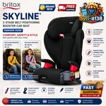 Britax Skyline 2-STAGE Booster Car Seat Dusk High Backless 2-IN-1-FREE Ship. Fixed Price $88.00.