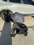 Ergobaby Metro+ Lightweight Stroller Black Gray Compact Fold Adjustable. Fixed Price $200.00.