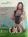 Evenflo 08411437 Infant Soft Baby Carrier Creamsicle - Black (70). Fixed Price $25.16.