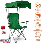 Portable Canopy Chair Sun Protection Outdoor Folding W/ Cup Holder Camping. Fixed Price $55.53.