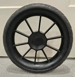 Evenflo Xpand Kids Baby Stroller Rear Wheel Tire Replacement Black. Fixed Price $45.00.