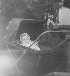 Baby Pram Outdoors Sunlight Carriage Infant Stroller Portrait Spot. Fixed Price $6.95.