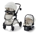 Graco Modes Nest Travel System Soft Almond. Fixed Price $225.00.