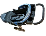 Jeep Adventure Jogging Stroller All-terrain Blue/black. Fixed Price $90.00.