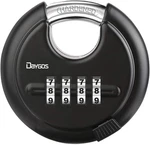 Combination Disc Padlocks For Outdoor - Heavy Duty 4 Digit Code Lock, Combo. Fixed Price $23.97.