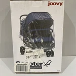 New Joovy SCOOTERX2 Ultralight Stroller Rain Cover Clear Travel Shield 9019. Fixed Price $25.97.