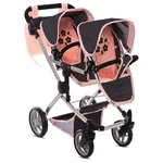 Dolls To Play - Baby Double Stroller, Twin Pram Buggy Pretend For G.... Fixed Price $145.68.