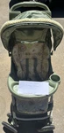 Graco Winnie The Pooh & Friends Single Stroller Green/beige Canopy Basket. Fixed Price $450.00.