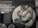 Monbebe Deluxe Car Seat Protector Gray Black With Storage Pockets Infant Toddler. Fixed Price $19.99.