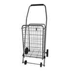 Apex 37.6 In. 14.8 W 18.5 Gray Collapsible Shopping Cart. Fixed Price $48.41.